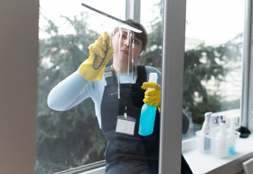 Nettoyage de vitres intérieures et extérieures à Saint-Maurice-l'Exil